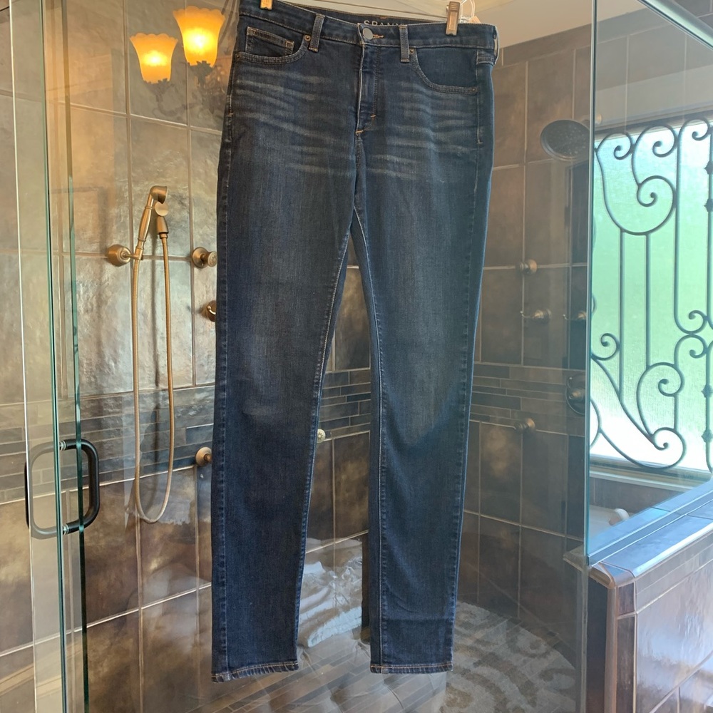 Spanx Ladies The Slim X Skinny Dark Wash Jeans in Size 29